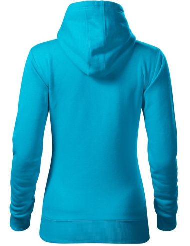 Mikina dámska Cape Free F14 tyrkysová