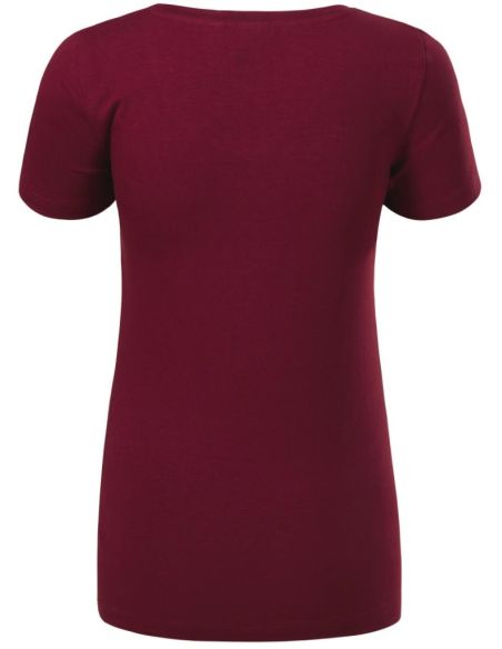 Tričko dámske Action V-neck 701 garnet
