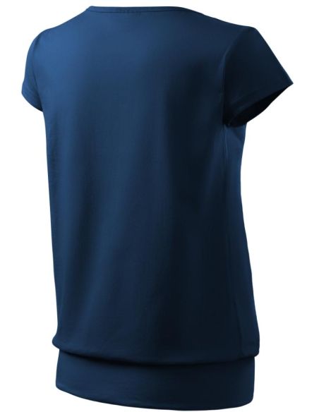 Tričko dámske City 120 polnočná modrá