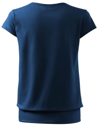 Tričko dámske City 120 polnočná modrá