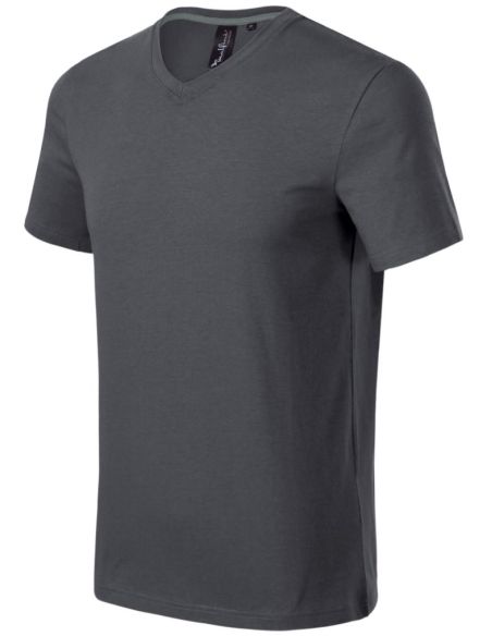 Tričko pánske Action V-neck 700 light anthracite
