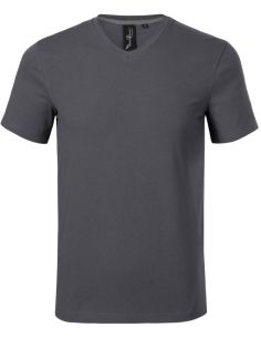 Tričko pánske Action V-neck 700 light anthracite 2