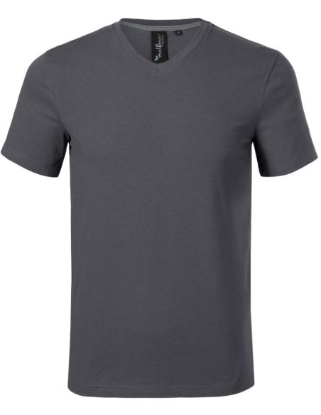 Tričko pánske Action V-neck 700 light anthracite