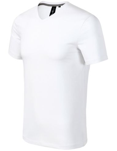 Tričko pánske Action V-neck 700 biela