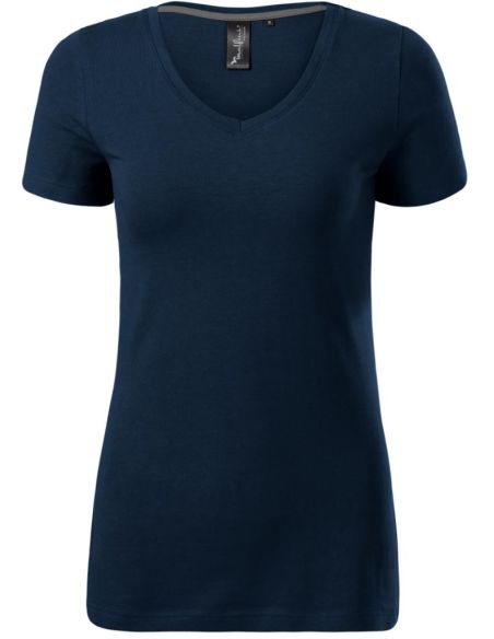 Tričko dámske Action V-neck 701 tmavomodrá