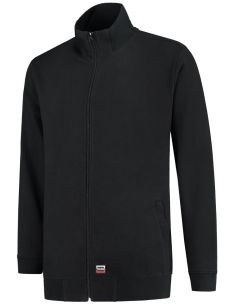 Mikina unisex Sweat Jacket Washable 60 °C T45 čierna