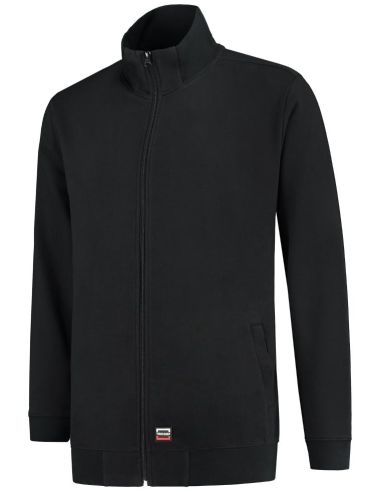 Mikina unisex Sweat Jacket Washable 60 °C T45 čierna