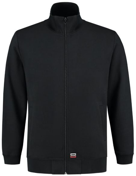 Mikina unisex Sweat Jacket Washable 60 °C T45 čierna