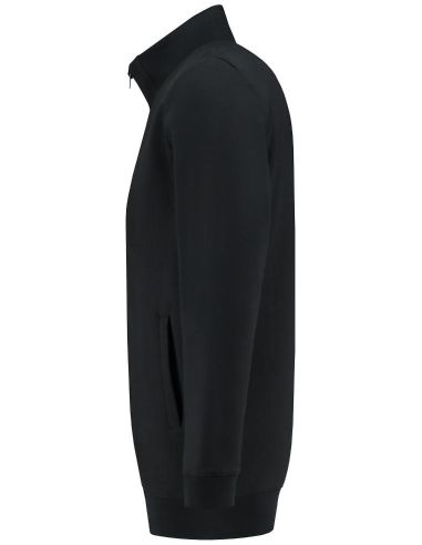 Mikina unisex Sweat Jacket Washable 60 °C T45 čierna