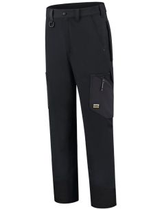 Pracovné nohavice unisex Work Trousers 4-way Stretch T77 čierna