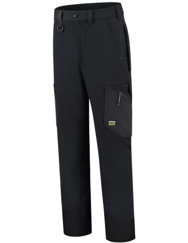 Pracovné nohavice unisex Work Trousers 4-way Stretch T77 čierna