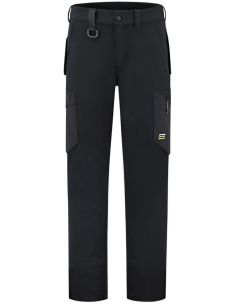 Pracovné nohavice unisex Work Trousers 4-way Stretch T77 čierna 2