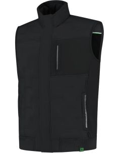 Vesta unisex Puffer Bodywarmer Rewear T55 čierna