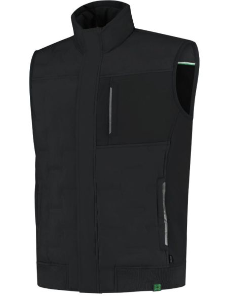 Vesta unisex Puffer Bodywarmer Rewear T55 čierna