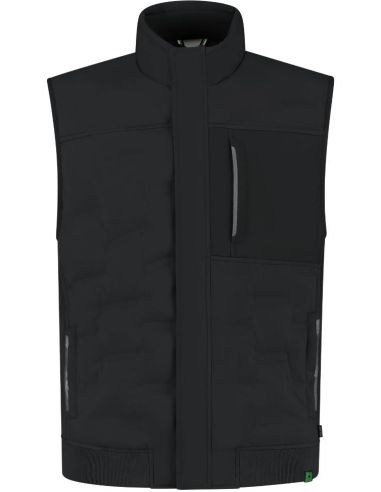 Vesta unisex Puffer Bodywarmer Rewear T55 čierna