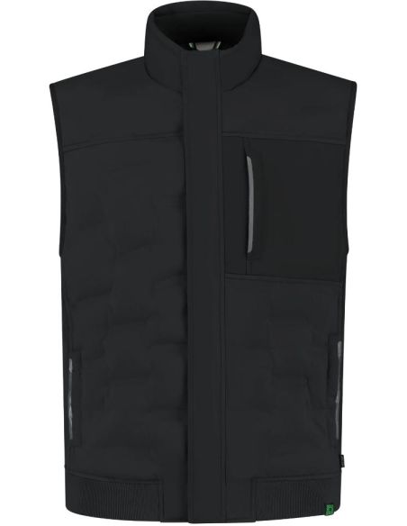 Vesta unisex Puffer Bodywarmer Rewear T55 čierna