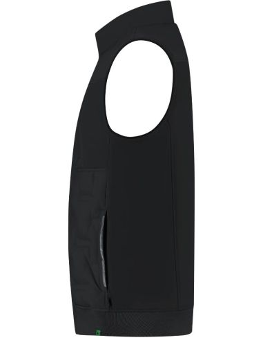 Vesta unisex Puffer Bodywarmer Rewear T55 čierna