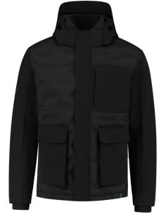 Bunda unisex Puffer Jacket Rewear T56 čierna 2