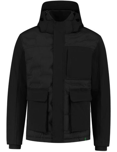 Bunda unisex Puffer Jacket Rewear T56 čierna