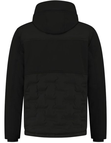 Bunda unisex Puffer Jacket Rewear T56 čierna