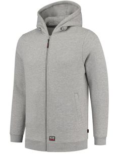 Mikina unisex Hooded Sweat Jacket Washable 60°C T44 grey melange