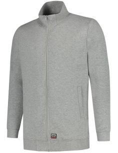 Mikina unisex Sweat Jacket Washable 60 °C T45 grey melange