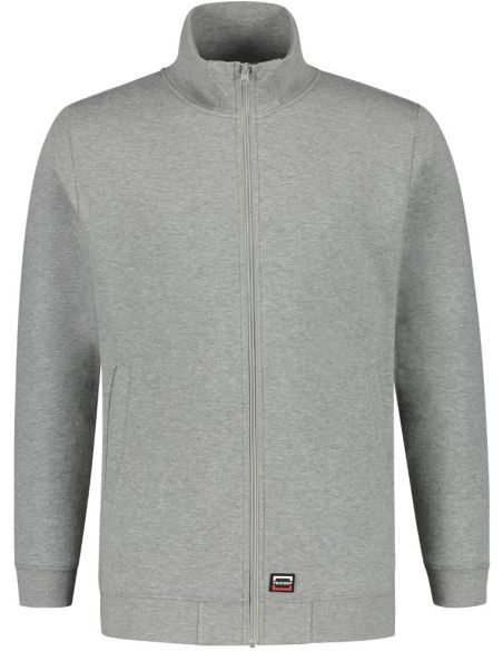 Mikina unisex Sweat Jacket Washable 60 °C T45 grey melange