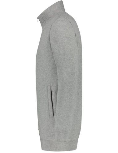 Mikina unisex Sweat Jacket Washable 60 °C T45 grey melange