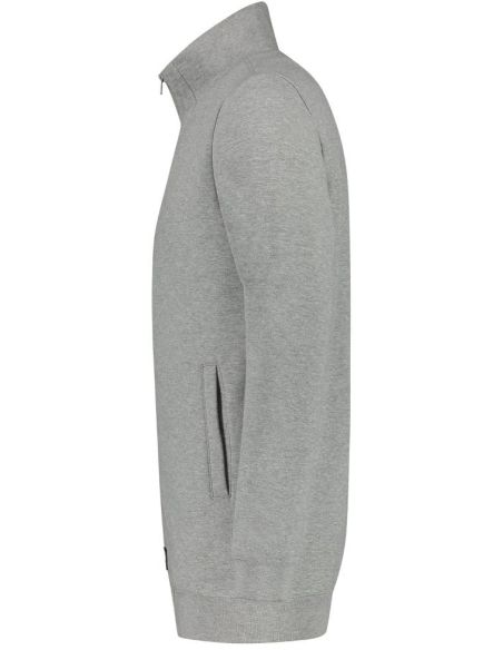 Mikina unisex Sweat Jacket Washable 60 °C T45 grey melange