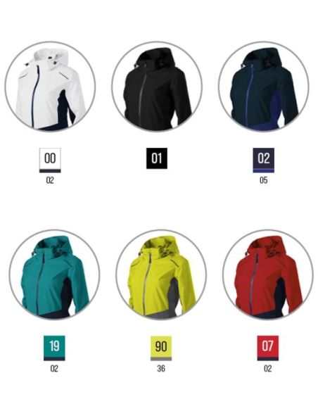 Bunda dámska Rainbow 539 smaragdovozelená