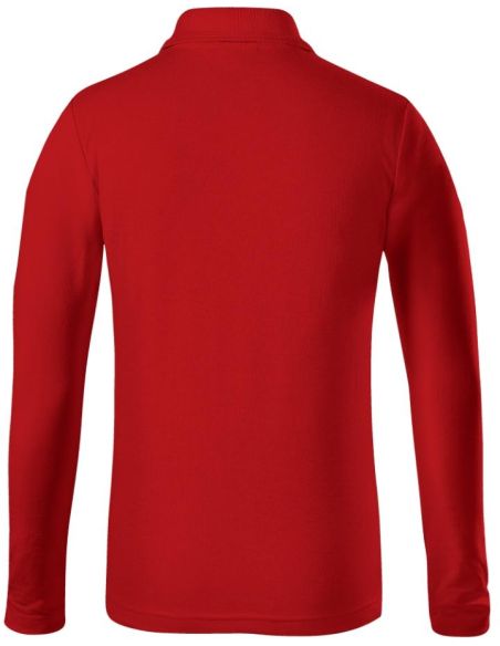 Polokošeľa detská Pique Polo LS 241 červená
