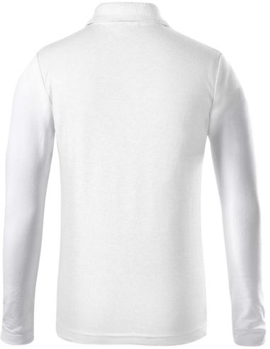Polokošeľa detská Pique Polo LS 241 biela