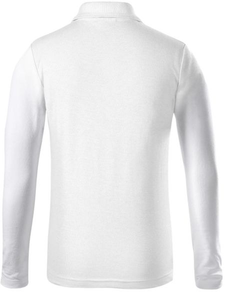 Polokošeľa detská Pique Polo LS 241 biela