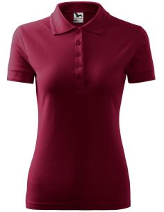 Polokošeľa dámska Pique Polo 210 garnet 2