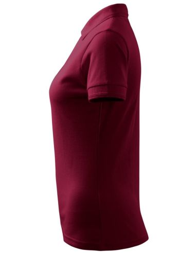 Polokošeľa dámska Pique Polo 210 garnet