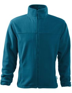 Fleece pánsky Jacket 501 petrol blue 2