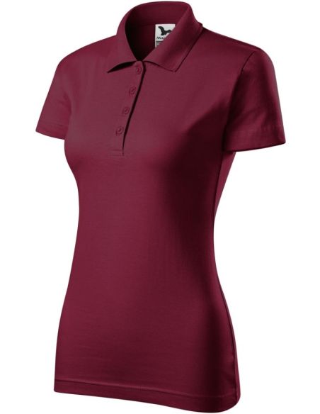 Polokošeľa dámska Single J. 223 garnet