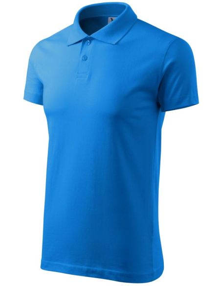 Polokošeľa pánska Single J. 202 snorkel blue