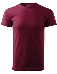 Tričko pánske Basic 129 garnet 2