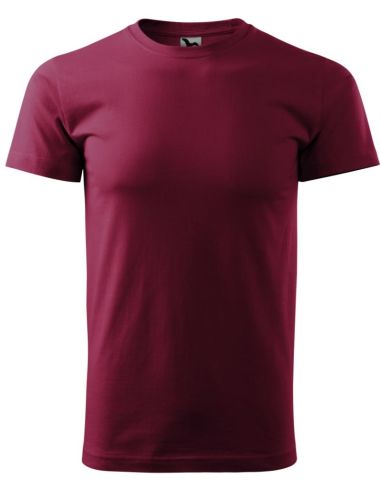 Tričko pánske Basic 129 garnet