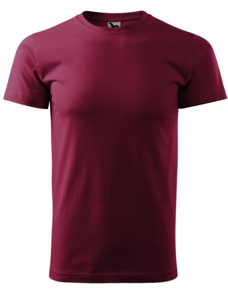 Tričko pánske Basic 129 garnet