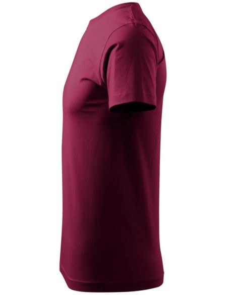 Tričko pánske Basic 129 garnet