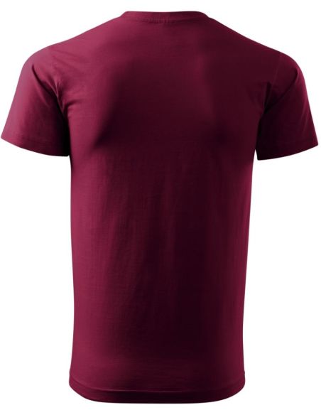 Tričko pánske Basic 129 garnet