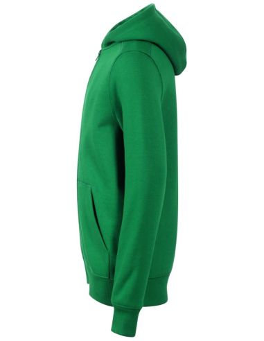 Mikina detská Trendy Zipper 412 trávová zelená