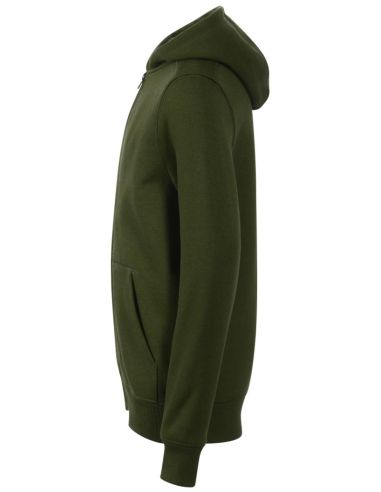 Mikina detská Trendy Zipper 412 military