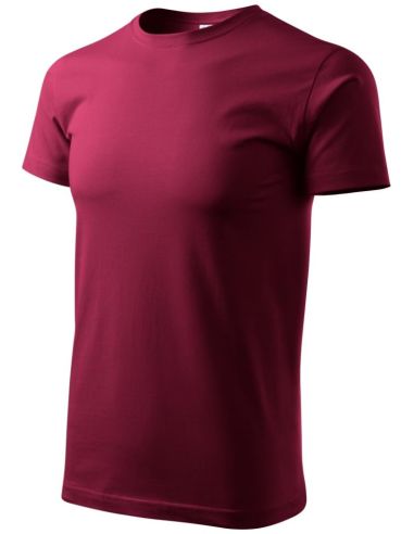 Tričko unisex Heavy New 137 garnet