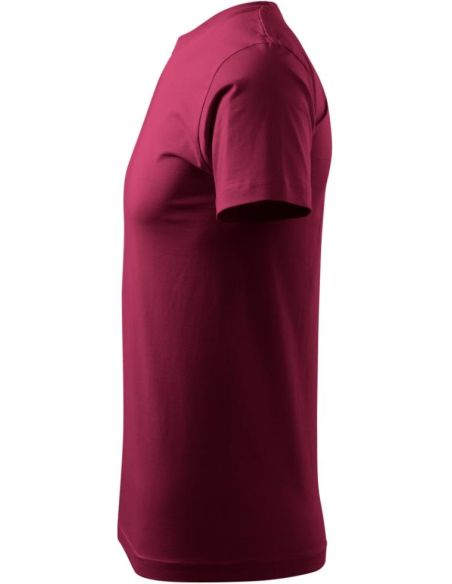 Tričko unisex Heavy New 137 garnet