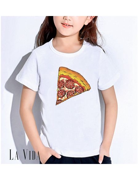 Tričko Dievčatko Pizza 10