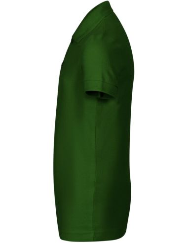 Polokošeľa detská Pique Polo 222 fľaškovozelená