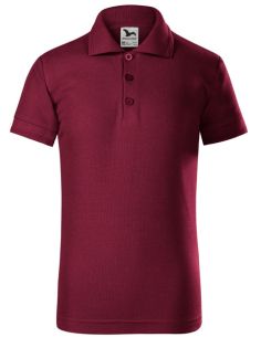 Polokošeľa detská Pique Polo 222 garnet 2